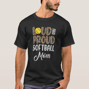 Camiseta Leopardo Louco Orgulhosa Família Mãe Americana de 