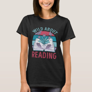 Camiseta Leopardo Louco por Leitura Eu Amo Ler Livro 9