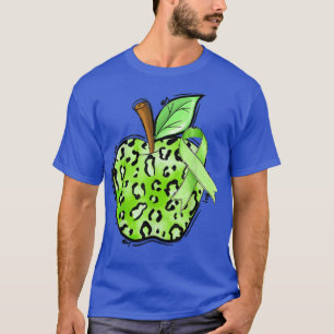 Camiseta Leopardo Maçã Cerebral com Sensibilização Verde