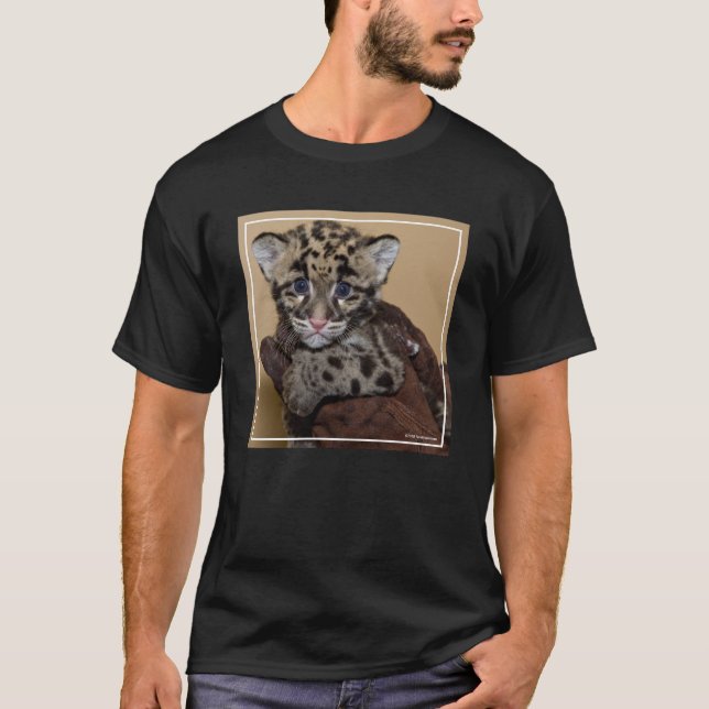 Camiseta Leopardo nublado Cub (Frente)