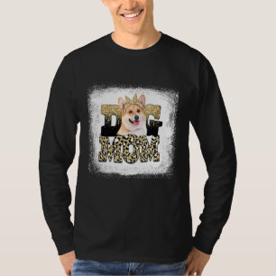 Camiseta Leopardo Ocidental Pembroke Welsh Corgi Mãe da Mãe