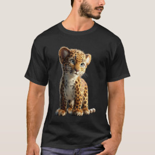 Camiseta Leopardo Pantera Grandes Gatos Panteras Fofos Leop