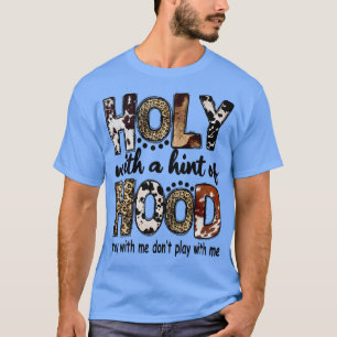 Camiseta Leopardo Sagrado Com Uma Dica De Capuz Oeste País 