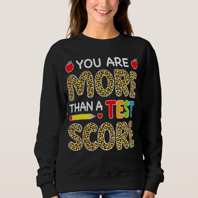 Camiseta Leopardo, Você É Mais Do Que Um Teste De Testes De (Frente)