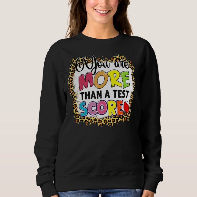 Camiseta Leopardo, Você É Mais Do Que Um Teste De Testes De (Frente)