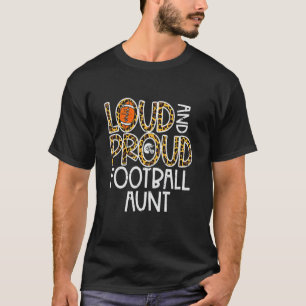 Camiseta Leopardos Orgulhosos Altos Futebol Americano Tia F
