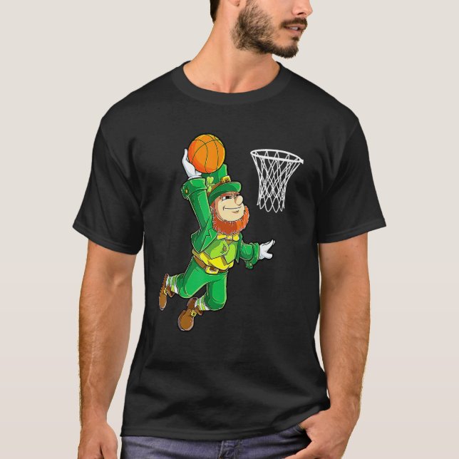 Camiseta Leprechaun Basball Dunk Boys St Patricks Da (Frente)