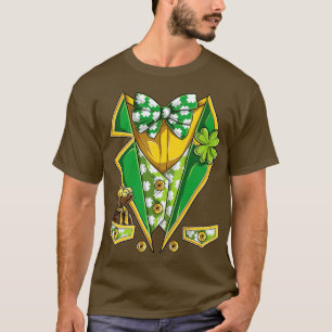 Camiseta Leprechaun Costume Boys Men Dia de São Patrício G