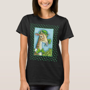 CAMISETA LEPRECHAUN GIRAFFE RUA COORDENADA. FOTO DO DIA DE