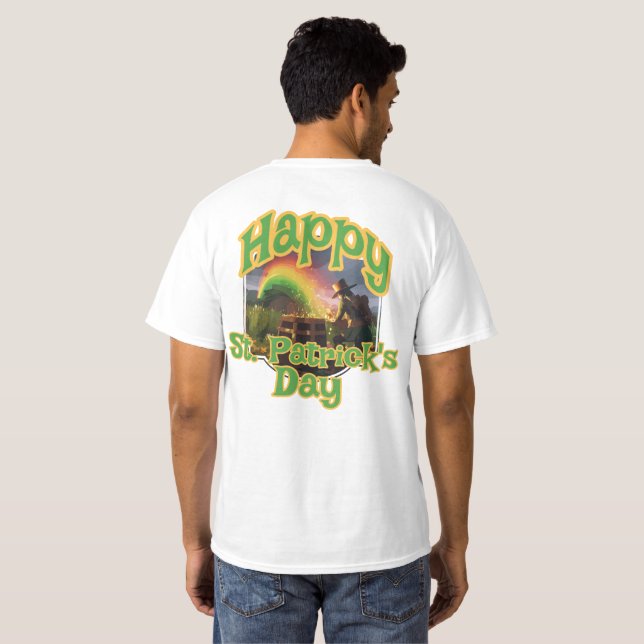 Camiseta Leprechaun Hideaway (Parte Traseira Completa)