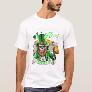 Camiseta Leprechaun I Love Getting Head On