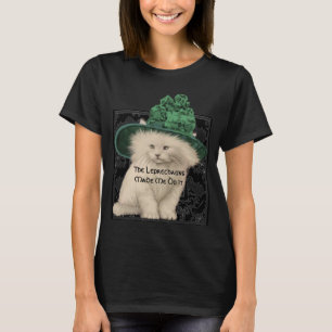 Camiseta Leprechaun me fez fazer isso. Roupas de chapéu ver