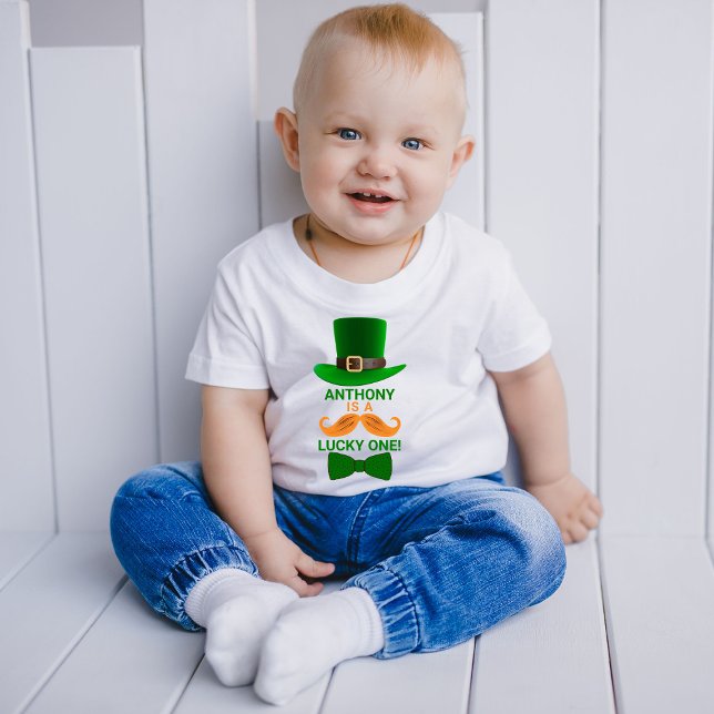 Camiseta Leprechaun Moderno Aniversário St. Patrick's Qualq (Criador carregado)