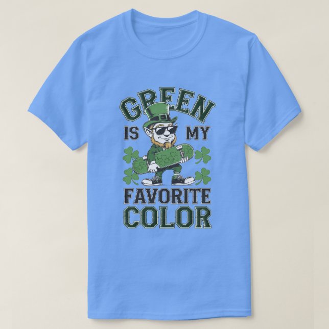 Camiseta Leprechaun no tênis (Frente do Design)