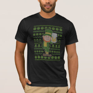 Camiseta Leprechaun Para A Bebida Do Dia De St Paddys Eu Su