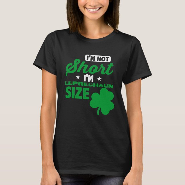 Camiseta Leprechaun Short Person St Patricks Day  Drinking  (Frente)