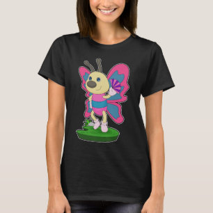 Camiseta Leque de mão borboleta
