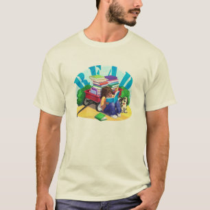 Camiseta LER Arte do Vagão do Livro