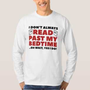 Camiseta Ler Depois da Hora de Dormir