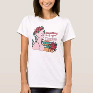 Camiseta Ler é a minha terapia