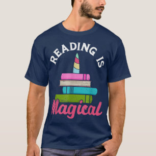 Camiseta Ler É Bibliotecário De Livro Magnético