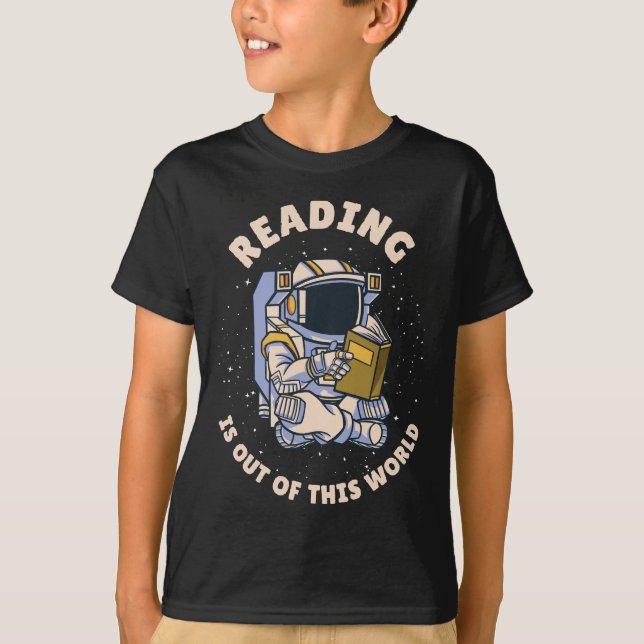 Camiseta Ler é Fora deste Mundo (Frente)