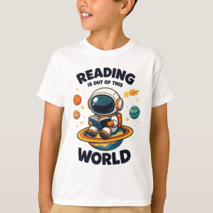 Camiseta Ler é fora deste mundo