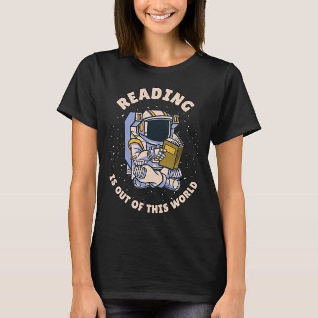 Camiseta Ler é Fora deste Mundo (Frente)