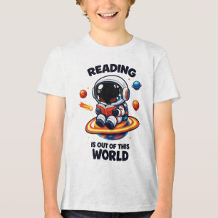 Camiseta Ler é fora deste mundo