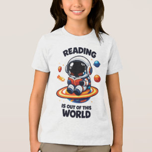 Camiseta Ler é fora deste mundo