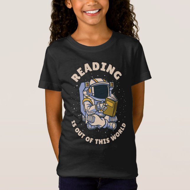 Camiseta Ler é Fora deste Mundo (Frente)