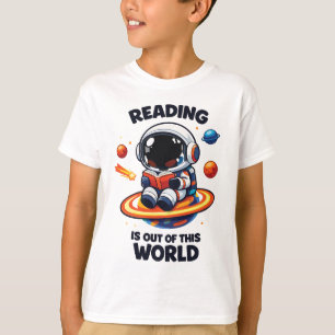 Camiseta Ler é fora deste mundo