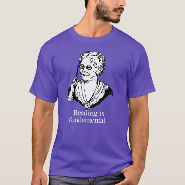 Camiseta Ler é fundamental (Frente)