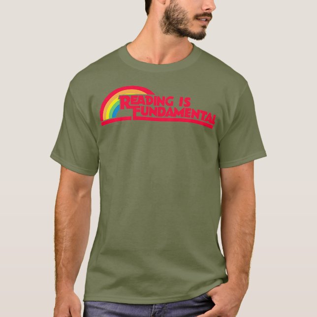 Camiseta Ler é Gay fundamental do Rainbow Premium (Frente)