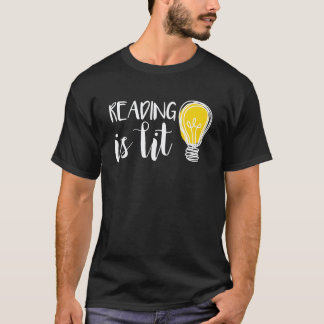 Camiseta Ler é Lit Professor de Inglês Para Devoradores de 