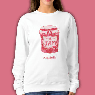 Camiseta Ler é meu amante de livros de geleia