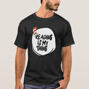 Camiseta Ler é meu livro de coisas Lendo livro