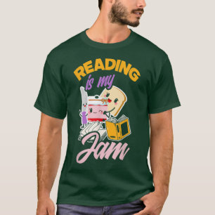 Camiseta Ler É Meu Livro Engraçado
