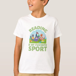 Camiseta Ler É Minha Floresta Favorita De Leitura De Esport