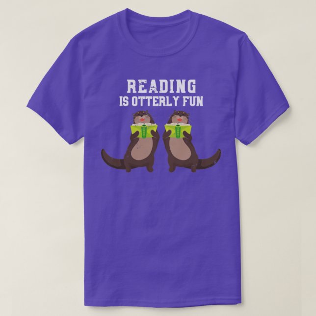Camiseta Ler É Muito Divertido (Frente do Design)