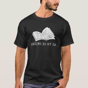 Camiseta Ler é o meu professor de biblioteca Jam Cute