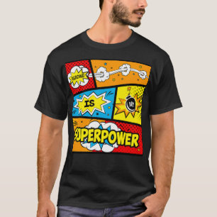 Camiseta Ler é o meu super poder 2