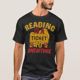 Camiseta Ler É Um Bilhete Para Aventura (2)