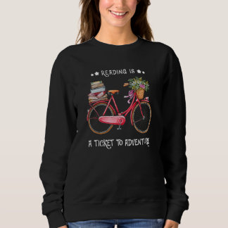 Camiseta Ler É Um Bilhete Para Aventurar O Custo Da Bike