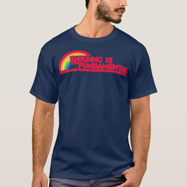 Camiseta Ler é um professor LGBT fundamental do Arco-Íris (Frente)
