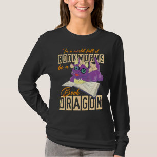 Camiseta Ler Em Um Cheio Mundial De Bookworms É Um Livro Dr