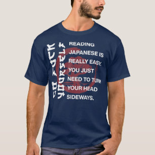 Camiseta Ler Japonês É Fácil 975