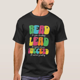 Camiseta Ler Liderar Ter Sucesso Professor Motivacional