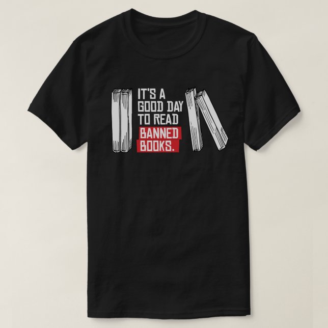 Camiseta Ler Livros Banidos (Frente do Design)