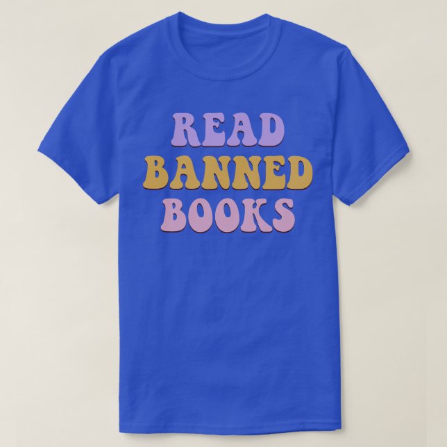 Camiseta Ler Livros Banidos 2 (Frente do Design)